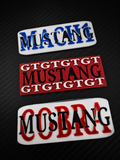 Ford Mustang Custom Keychains