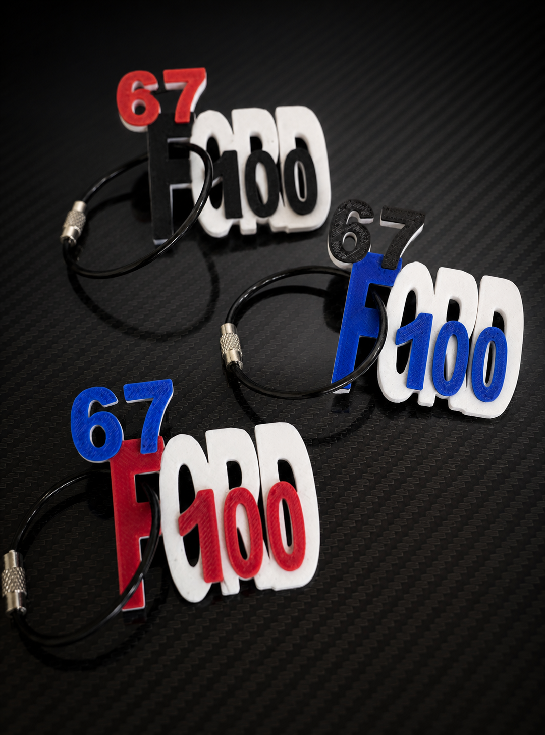 Custom Ford Truck Keychains